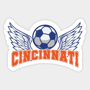 Cincinnati Soccer Sticker